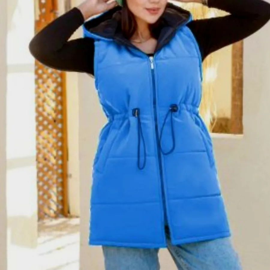 پافر سیلیکونی بنفش آبی