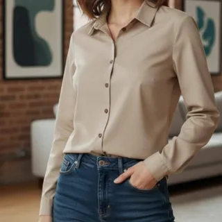 شومیز نخی وارداتیH&M