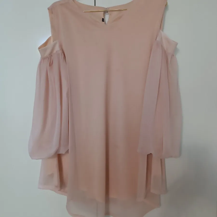 شومیز صورتی شاین دار