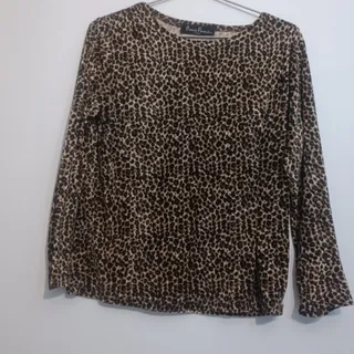 شومیز مخمل پلنگی