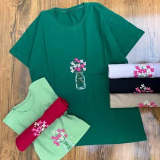 تیشرت گلدوزی نخ پنبه