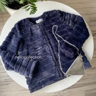 کت خز پله ای