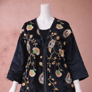 مانتو سوزن دوزی کاملا نو