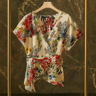 شومیز فلورال زارا