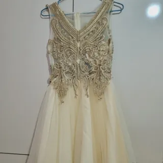 پیرهن مجلسی عروسکی کوتاه