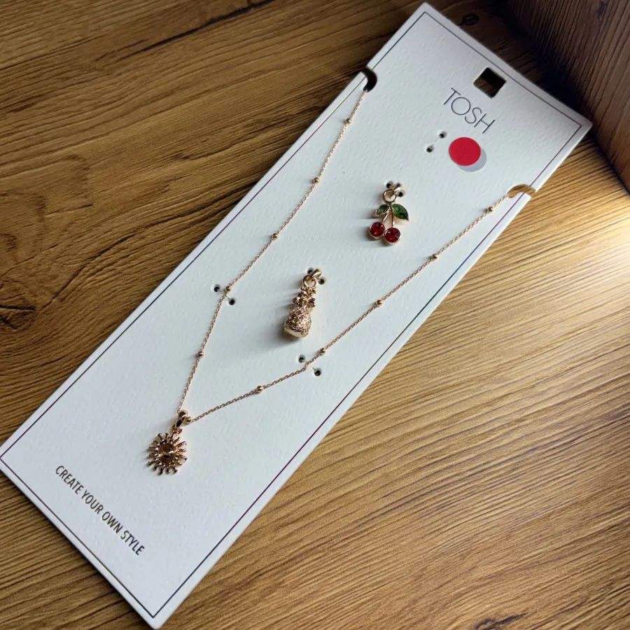 گردنبند سه پلاک برند تاش