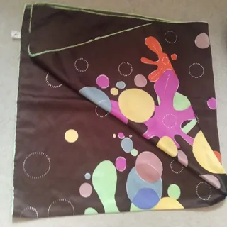روسری ساتن آبرنگی