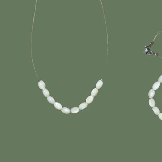 گردنبند مهره بیضی