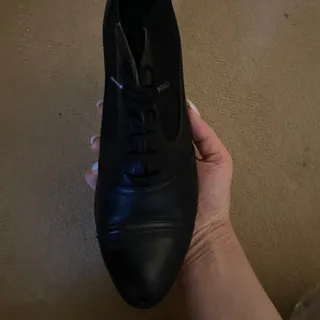 کفش پاشنه دار چرم اصل