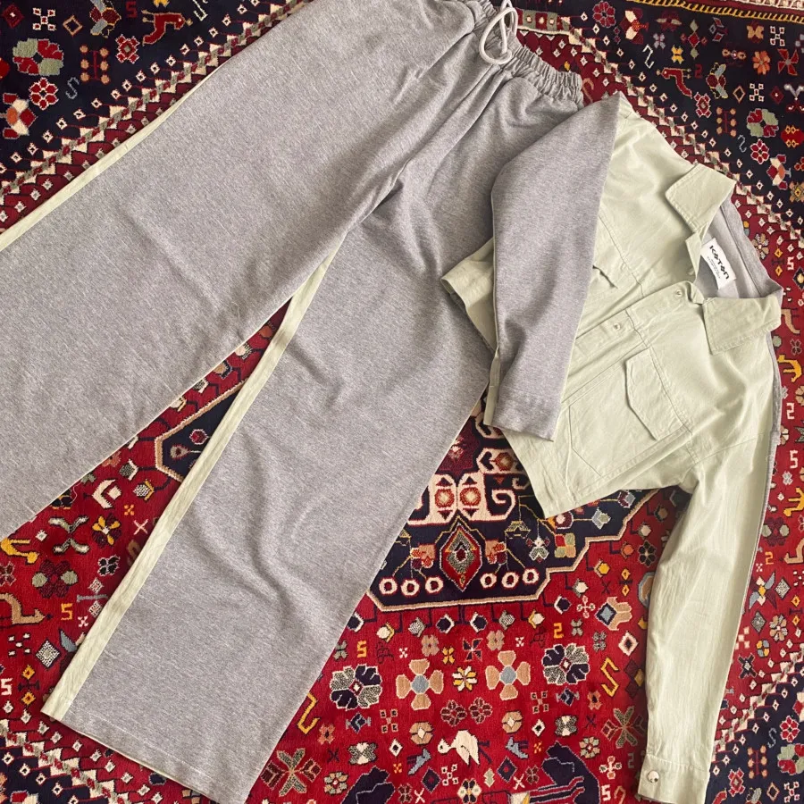 کراپ شلوار کوتون مارک