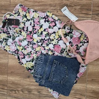 تاپ آستین حلقه ای