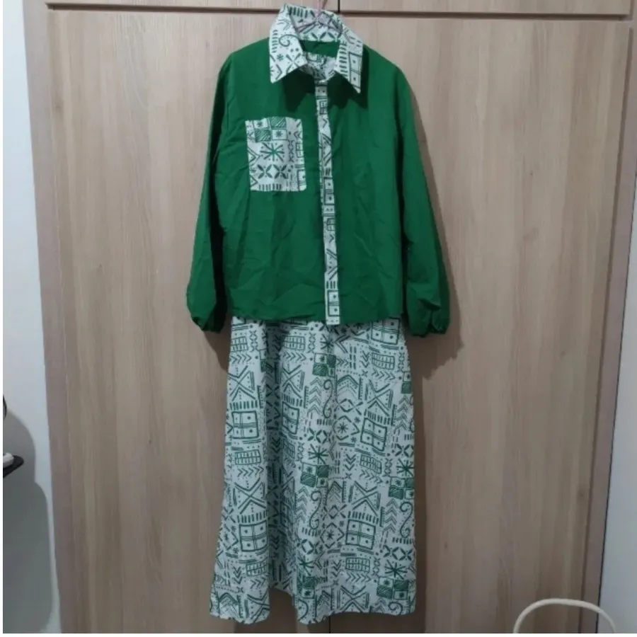 پیراهن نخی ساحلی
