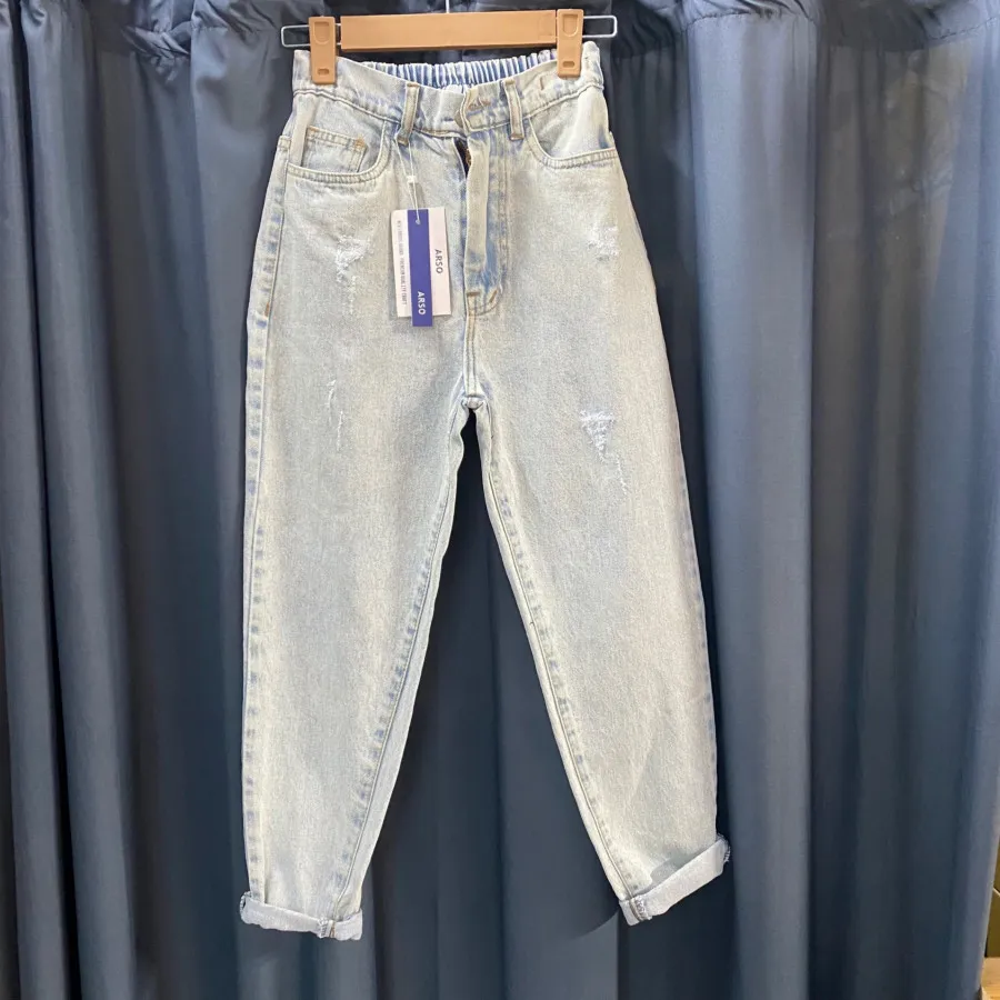 شلوار مام جین یخی