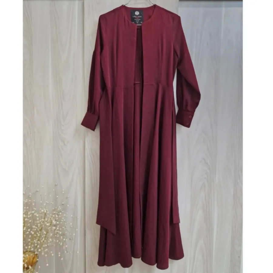 مانتو مجلسی چین دار