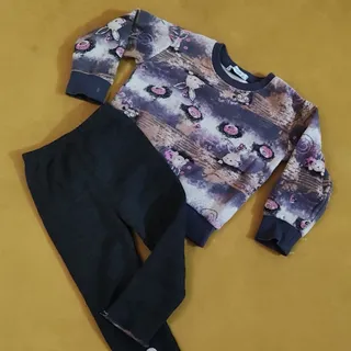 ست بلوز شلوار گرم