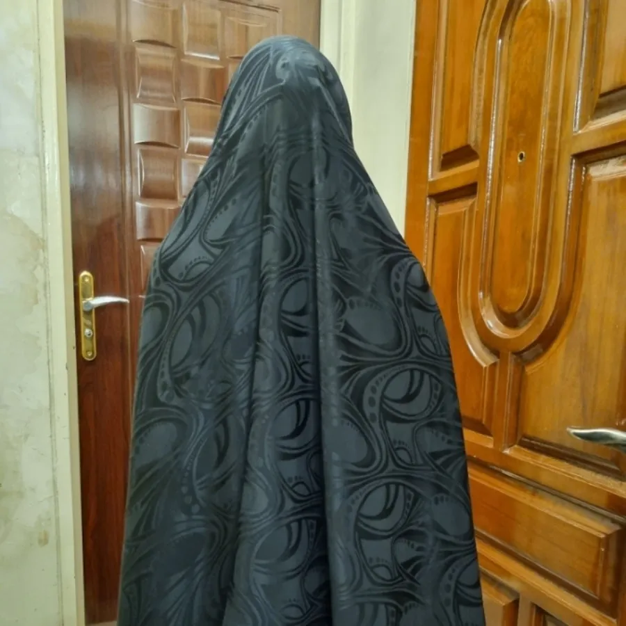 چادر مشکی طرحدار نو خارجی