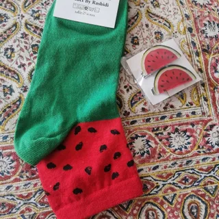 جوراب وگل سر هندونه