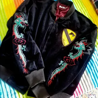کاپشن ژاپنی گلدوزی