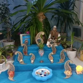 هفت سین چوبی سنتی