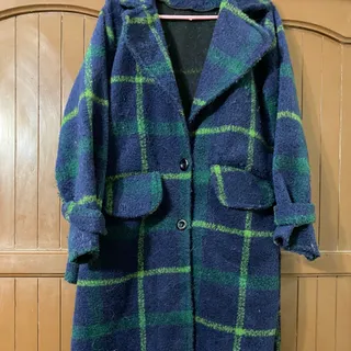 پالتو بلند چهارخونه