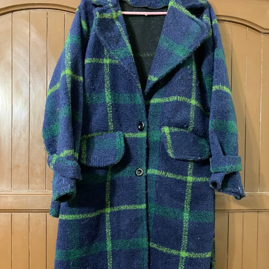 پالتو بلند چهارخونه