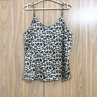 تاپ ساتن پلنگی