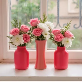 گلدان شیشه ای