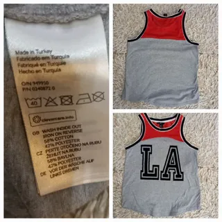 رکابی پسرانه برندH&M