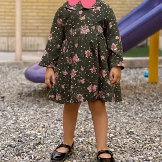 پیراهن گل دار بهاری