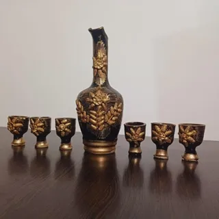 ظرف سفالی دکوری