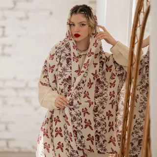 شال پلیسه پروانه ای