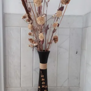 گلدان چوبی