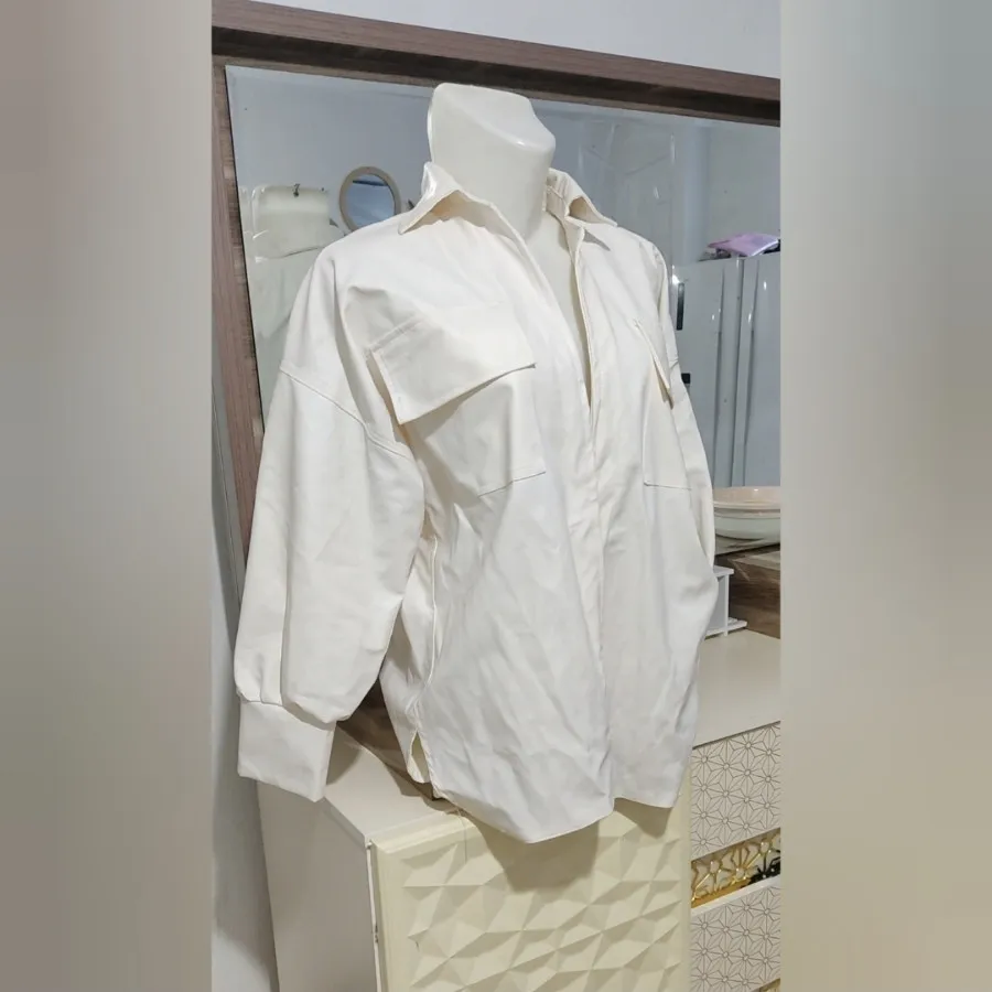 کاپشن چرم