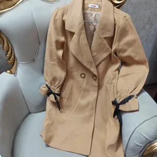 پالتو وارداتی رنگ کرم
