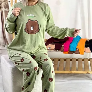 ست بلوز شلوار نخ پنبه
