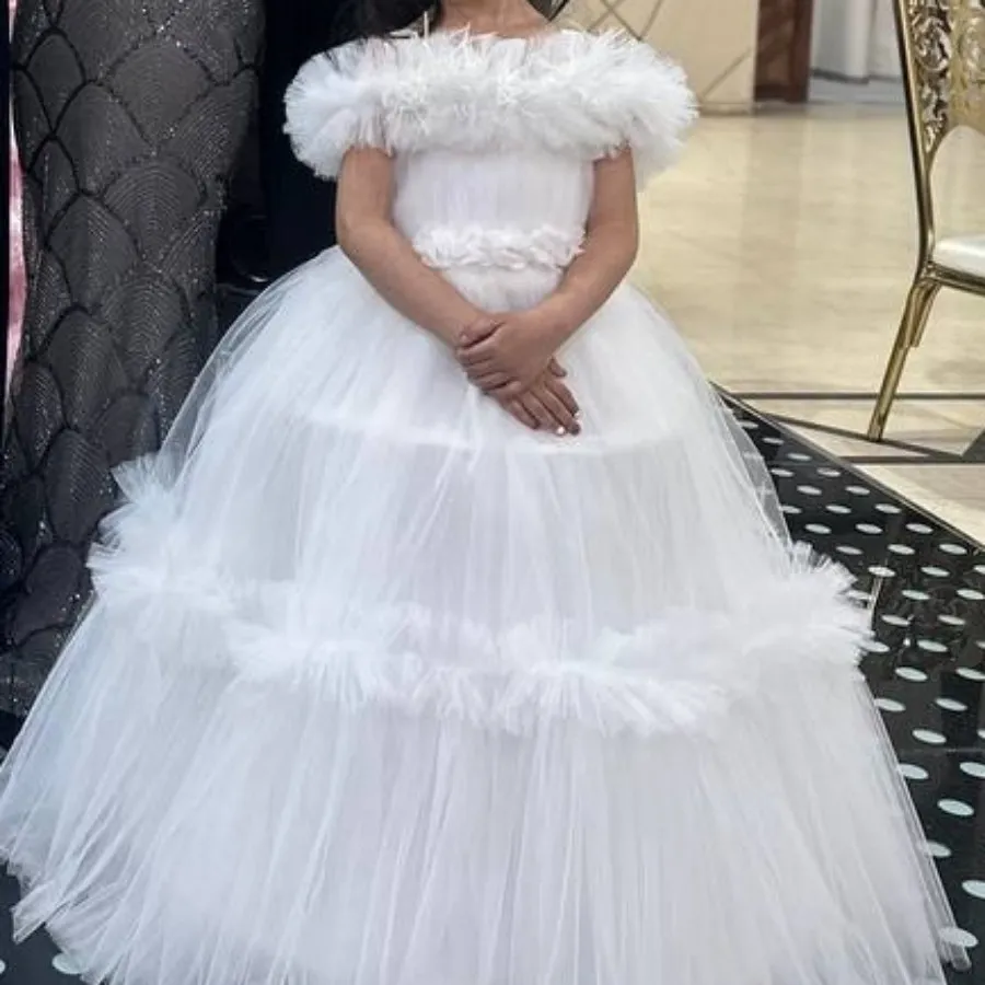 لباس تور عروس بچگانه 5سال