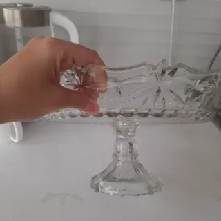 شیرینی خورب پایه دار بلور