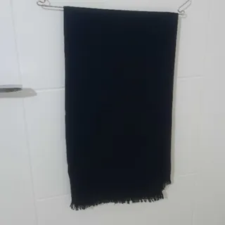 شال مشکی نخی