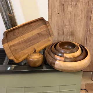 سرویس چوب گردو