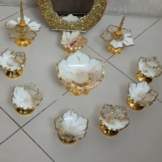 هفت سین پایه دار رزینی