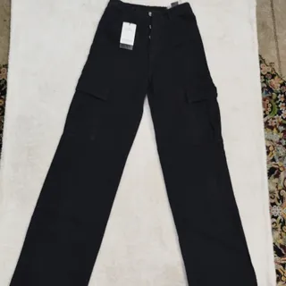 شلوار جین کارگو برند mang