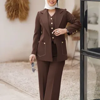 کت جلیقه شلوار