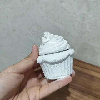 کاپ کیک پودر سنگی خام