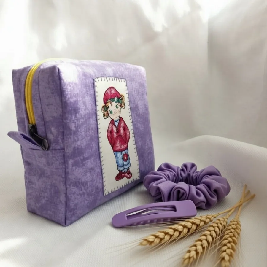 کیف دستدوز پارچه ای