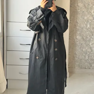 بارانی بلند مشکی