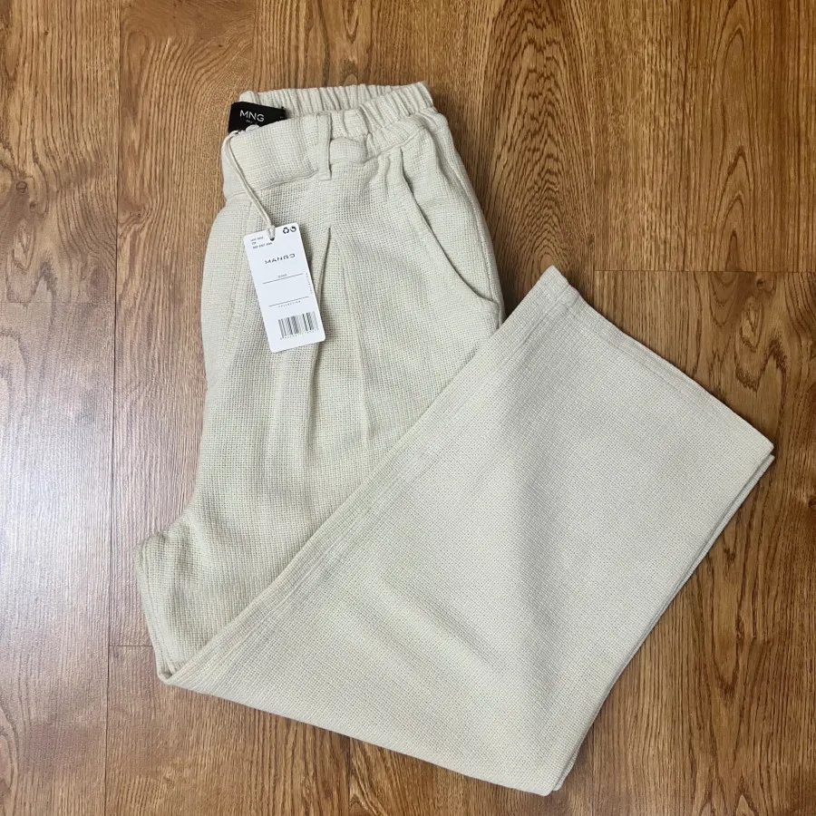 شلوار واید نیم بگ مانگو