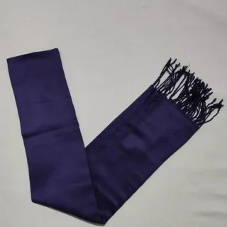 شال بنفش نخی