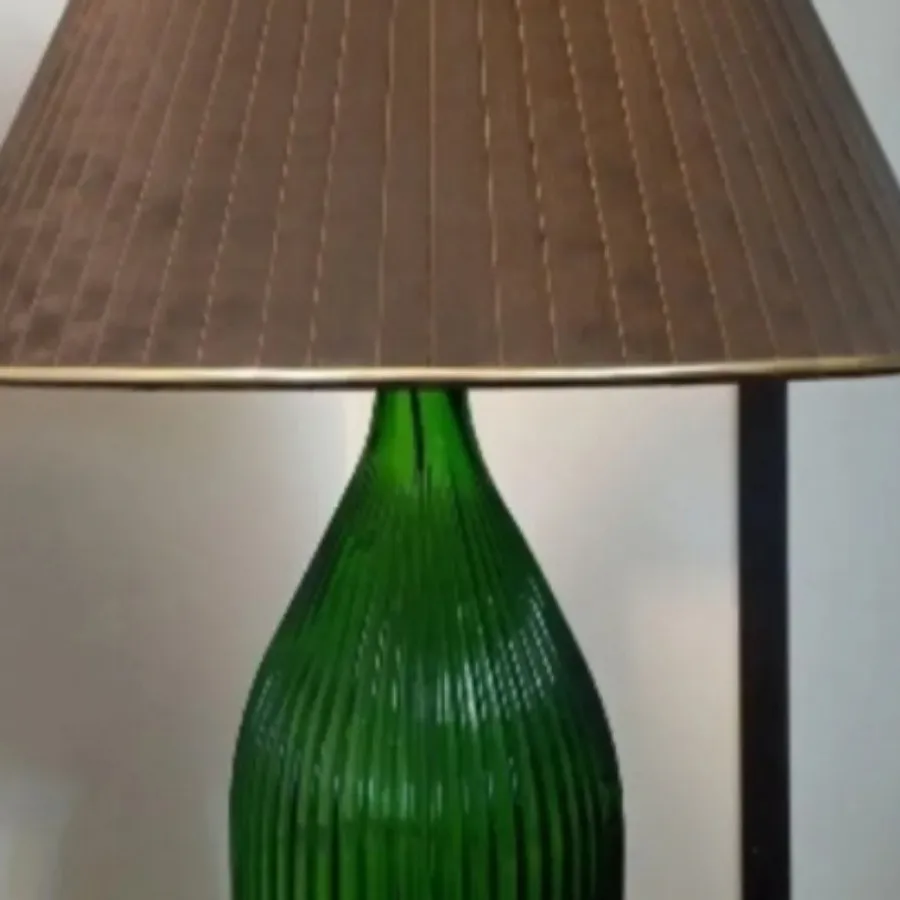 آباژورپایه شیشه ای بزرگ