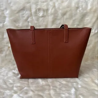 کیف بزرگ عسلی