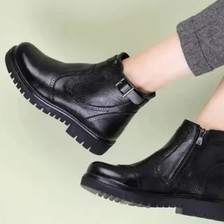 نیم بوت مشکی زنانه